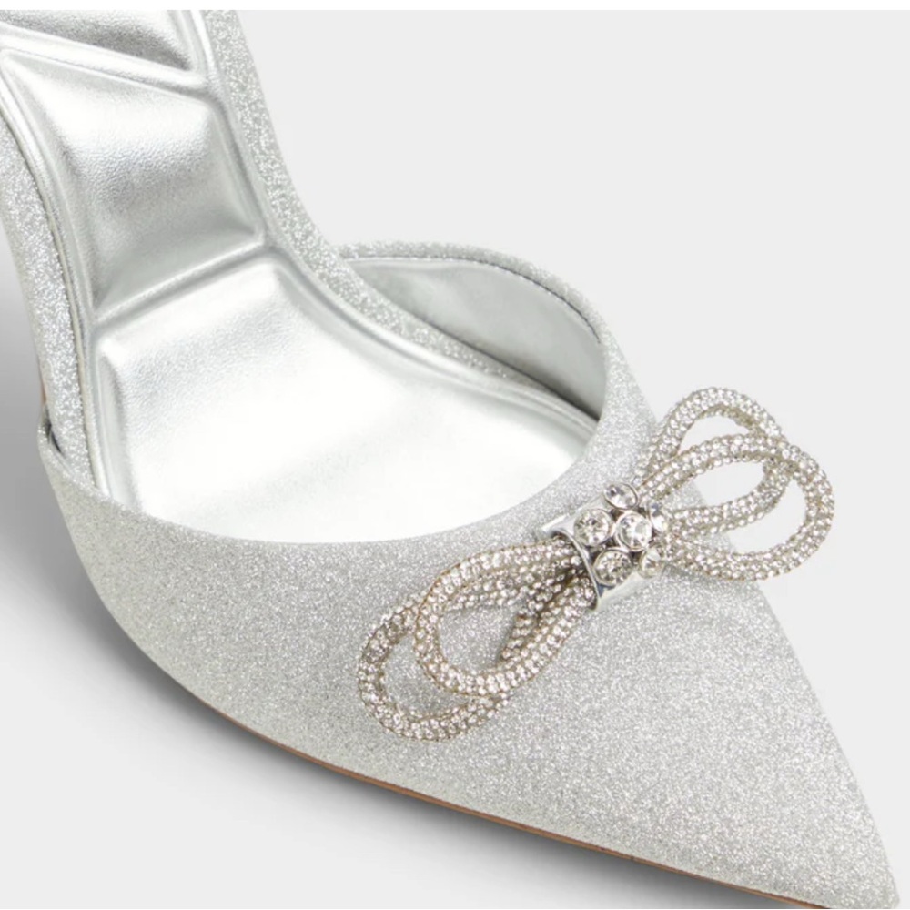 Aldo Silver Addie Shoes - Picture 10 of 11